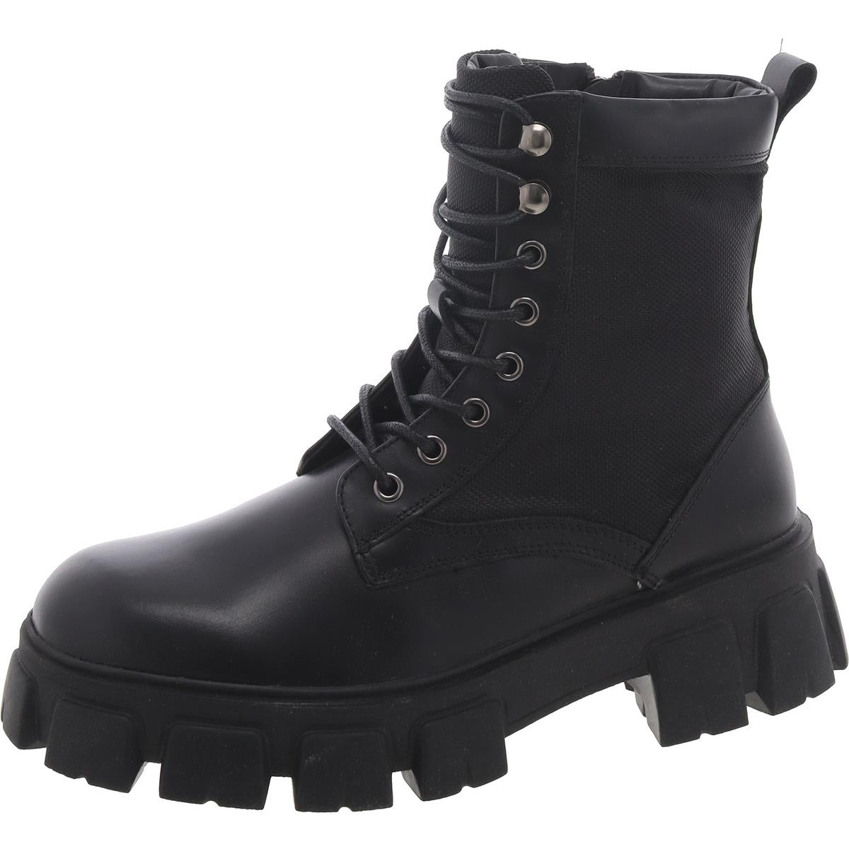Cortina Мужские кожаные ботинки на ребристой подошве Combat & Lace-Up Steve Madden, черный
Cortina Мужские кожаные ботинки на ребристой подошве Combat & Lace-Up Steve Madden, черный