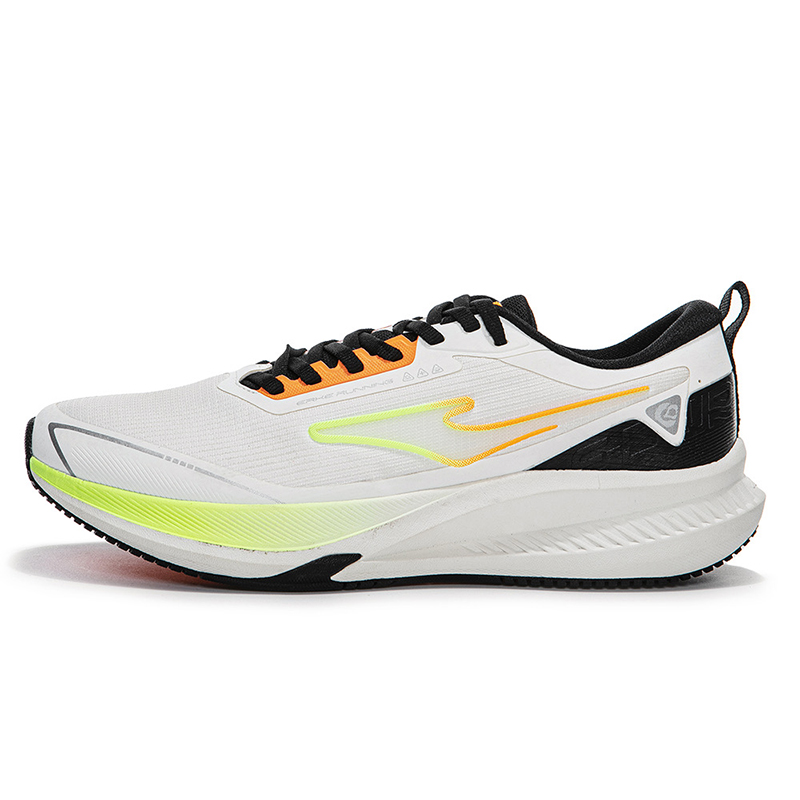 Erke Кроссовки для бега на длинные дистанции с противоскользящим и износостойким эффектом отскока, низкие, мужские, белые, черные 
Erke Кроссовки для бега на длинные дистанции с противоскользящим и износостойким эффектом отскока, низкие, мужские, белые, черные