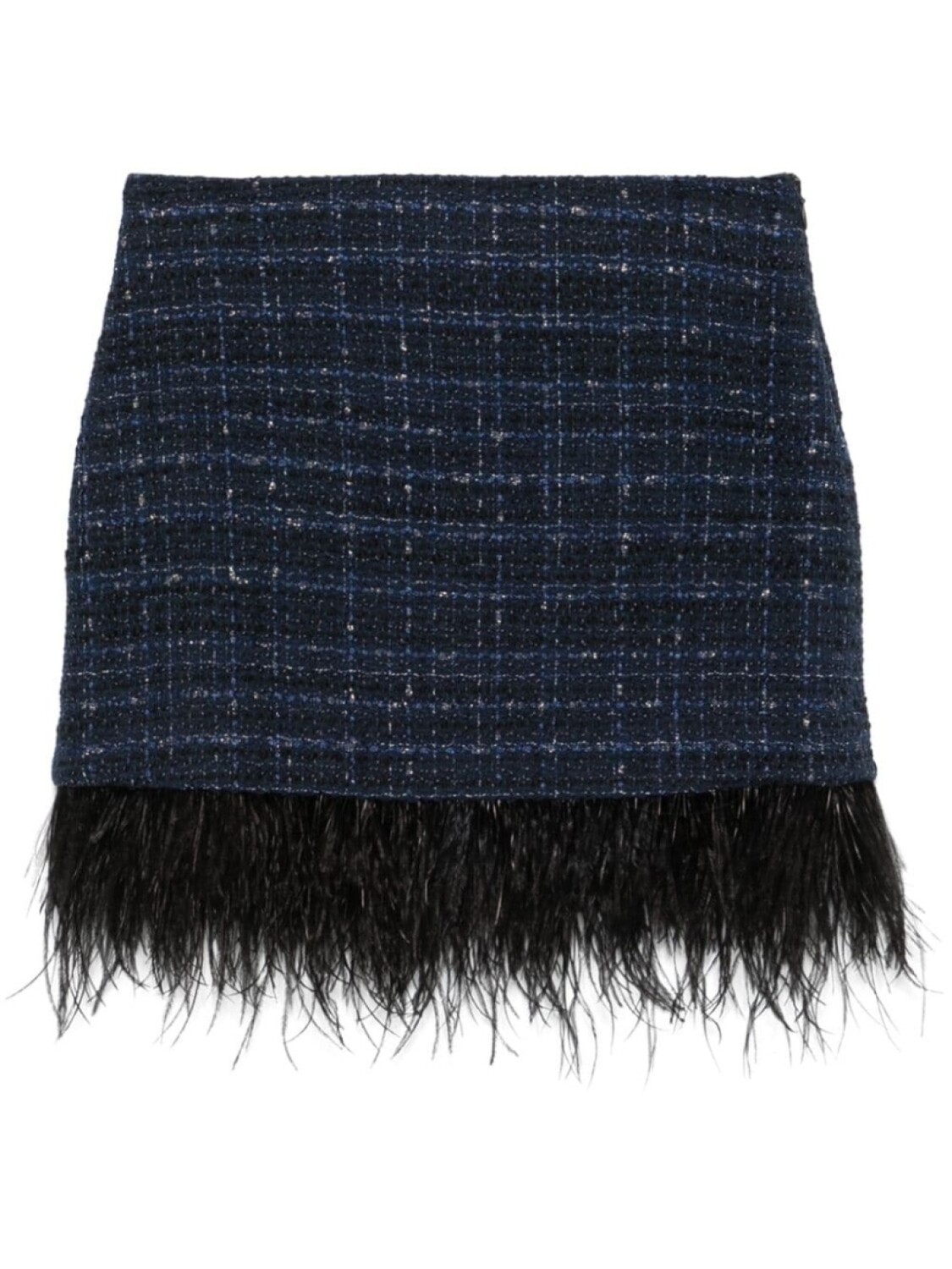 Мини-юбка TWINSET с отделкой из перьев, синий
Мини-юбка TWINSET с отделкой из перьев, синий