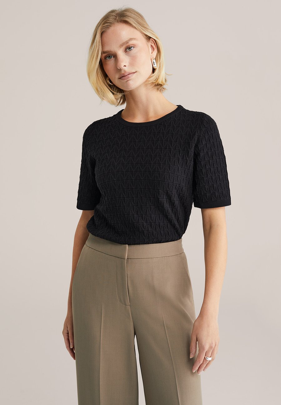 Футболка WE Fashion Basic T-shirt, Black, Черный, Футболка WE Fashion Basic T-shirt, Black
Футболка WE Fashion Basic T-shirt, Black, Черный, Футболка WE Fashion Basic T-shirt, Black