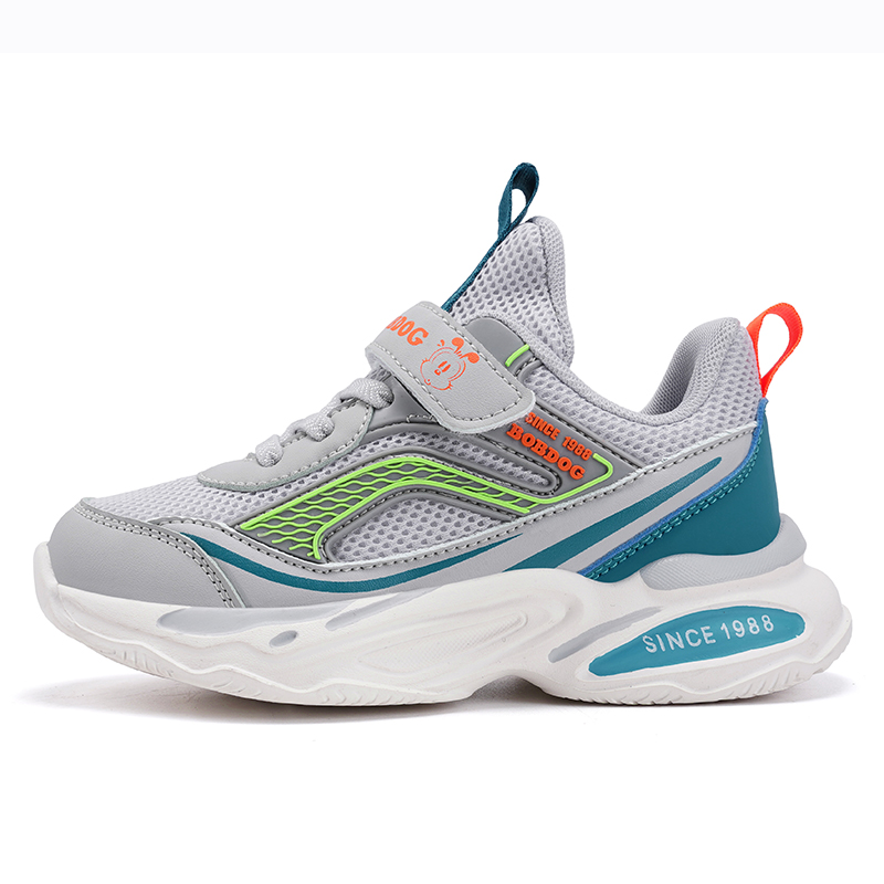 Кроссовки для бега с низким верхом, противоскользящие, с защитой от ударов, износостойкие, дышащие, детские BOBDOG, серый
Кроссовки для бега с низким верхом, противоскользящие, с защитой от ударов, износостойкие, дышащие, детские BOBDOG, серый