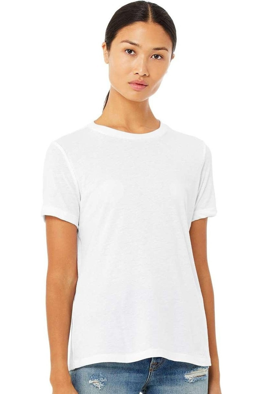 Женская свободная футболка BELLA + CANVAS Heather CVC, цвет solid white blend
Женская свободная футболка BELLA + CANVAS Heather CVC, цвет solid white blend