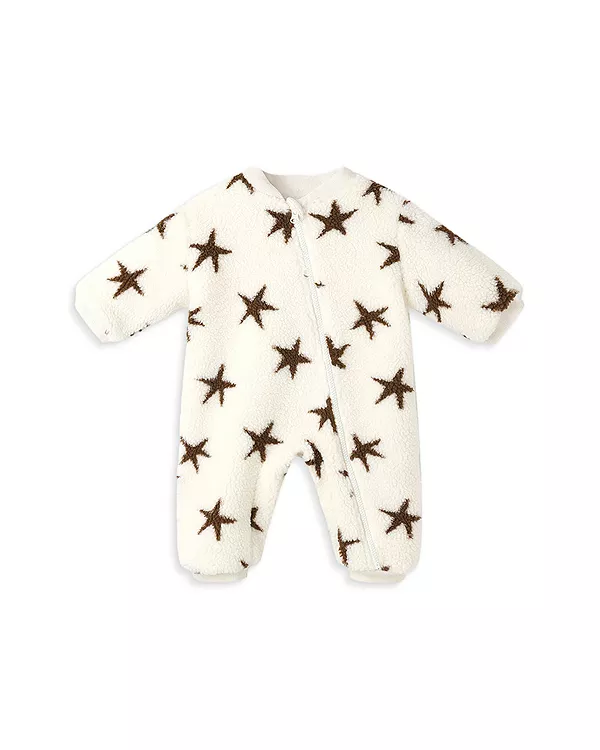 Детский комбинезончик для малышей из искусственной овчины со звездочками. Rylee + Cru, бежевый
Детский комбинезончик для малышей из искусственной овчины со звездочками. Rylee + Cru, бежевый