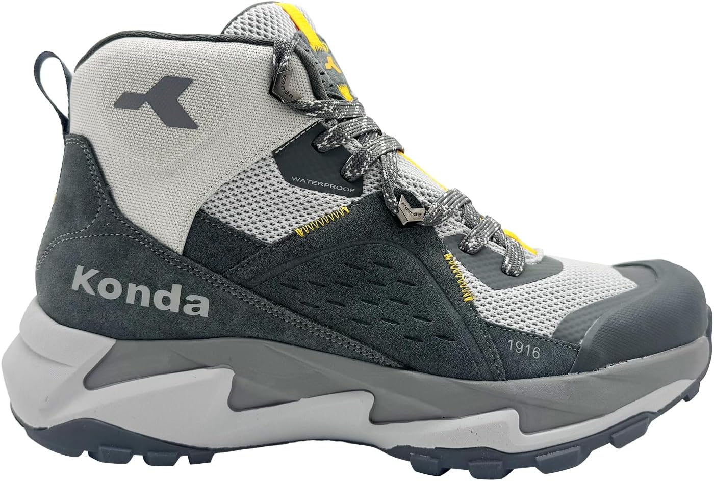 Мужские водонепроницаемые треккинговые ботинки из замши, легкая уличная обувь, дышащие ботинки для походов KHB1916 B Luck Shoe, серый
Мужские водонепроницаемые треккинговые ботинки из замши, легкая уличная обувь, дышащие ботинки для походов KHB1916 B Luck Shoe, серый