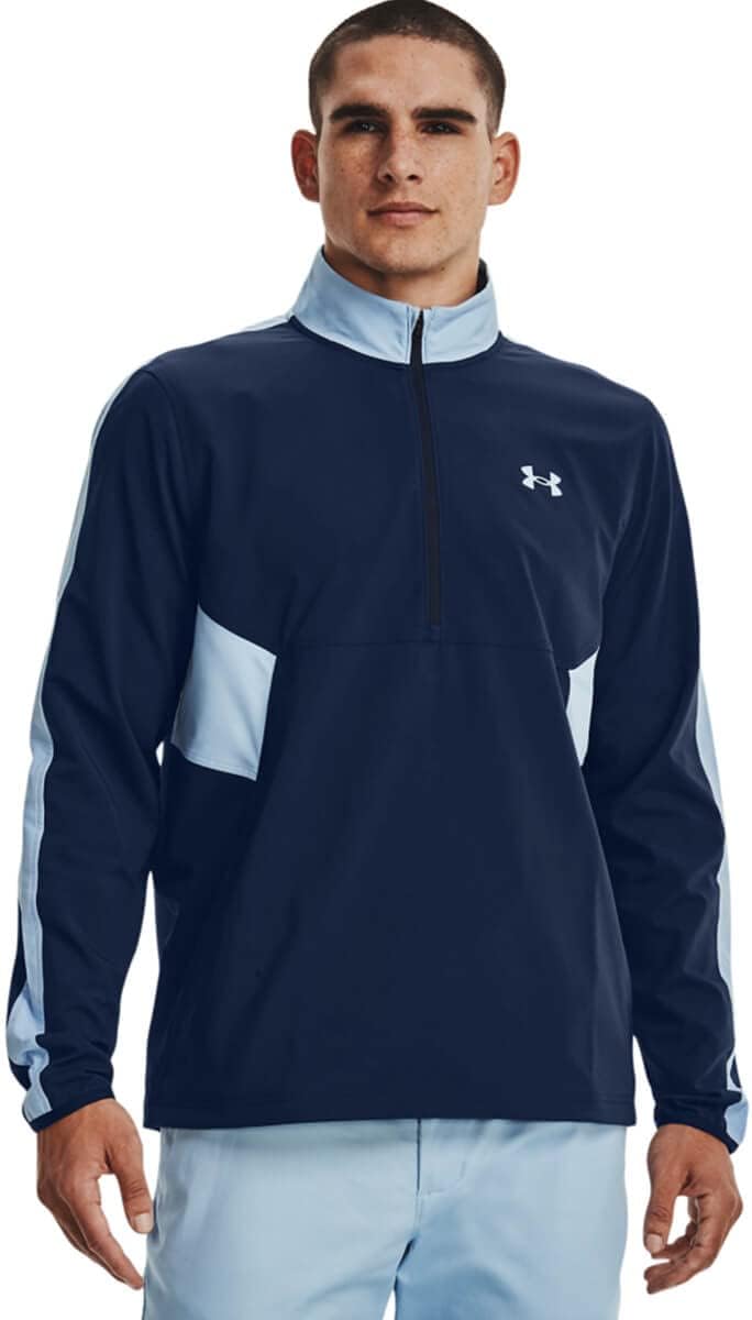 Толстовка Under Armour мужская ветровка 1/2 молнии для гольфа - Cruise Blue
Толстовка Under Armour мужская ветровка 1/2 молнии для гольфа - Cruise Blue