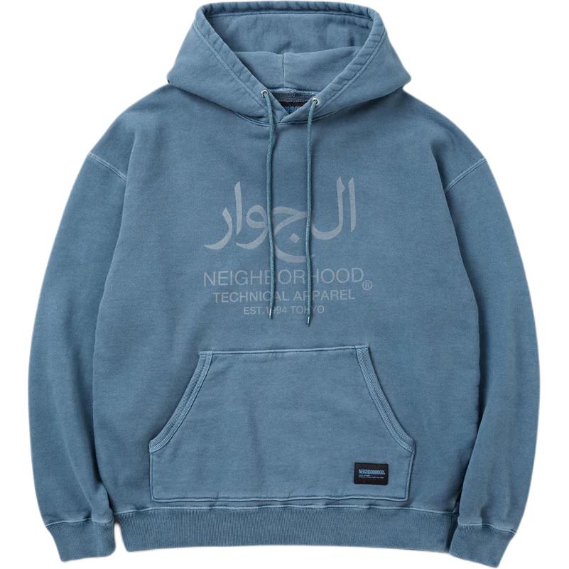 Пигментная толстовка с капюшоном NEIGHBORHOOD, синий
Пигментная толстовка с капюшоном NEIGHBORHOOD, синий