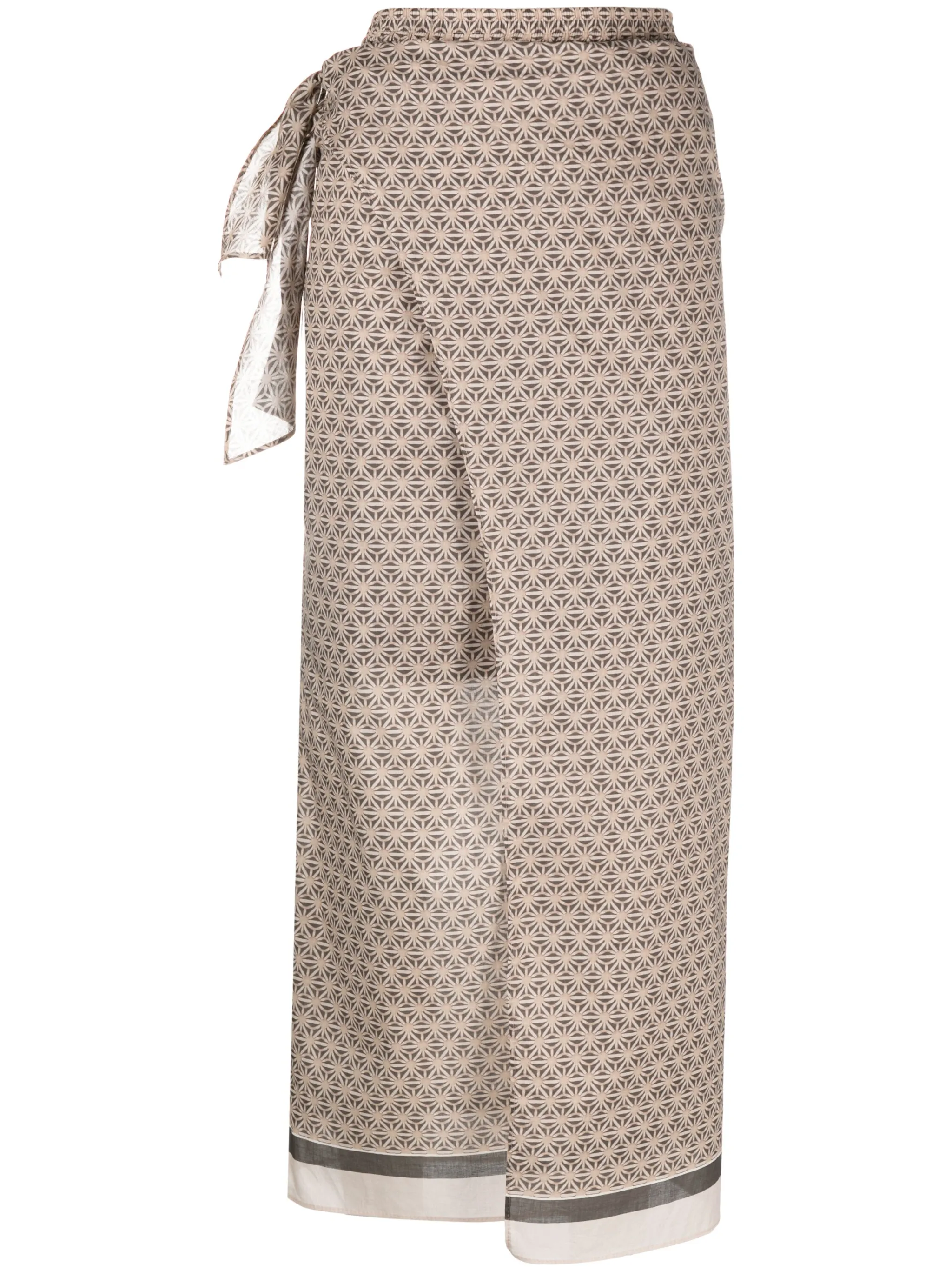 Юбка макси с геометричным принтом Brunello Cucinelli
Юбка макси с геометричным принтом Brunello Cucinelli