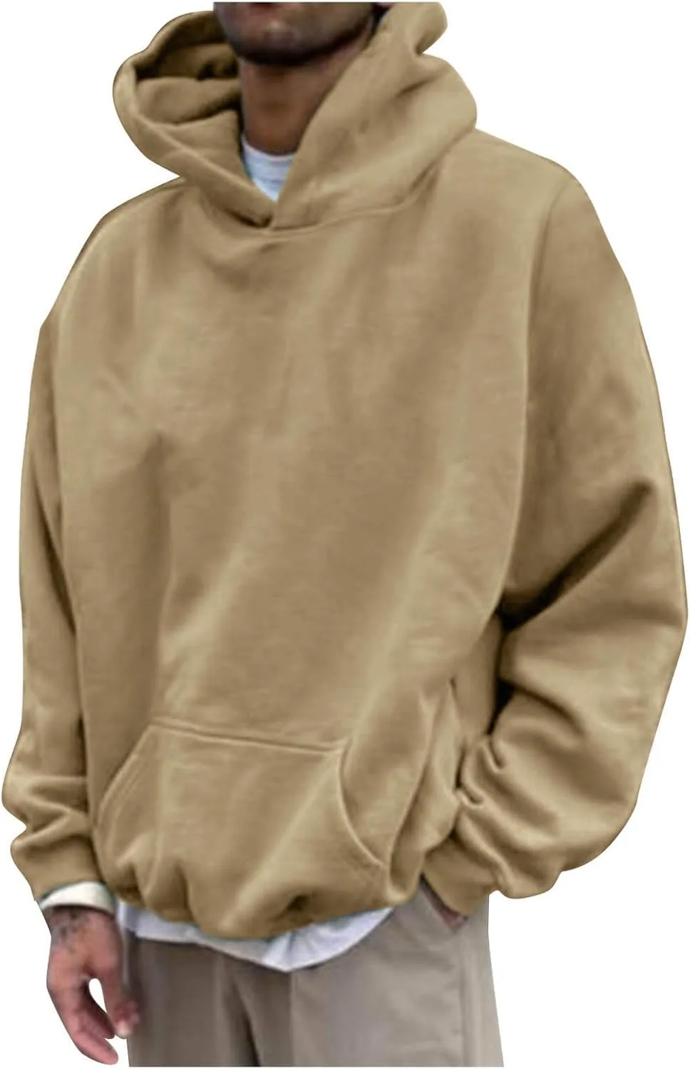 Мужская толстовка с капюшоном Loose Fit Ultra Soft
Мужская толстовка с капюшоном Loose Fit Ultra Soft