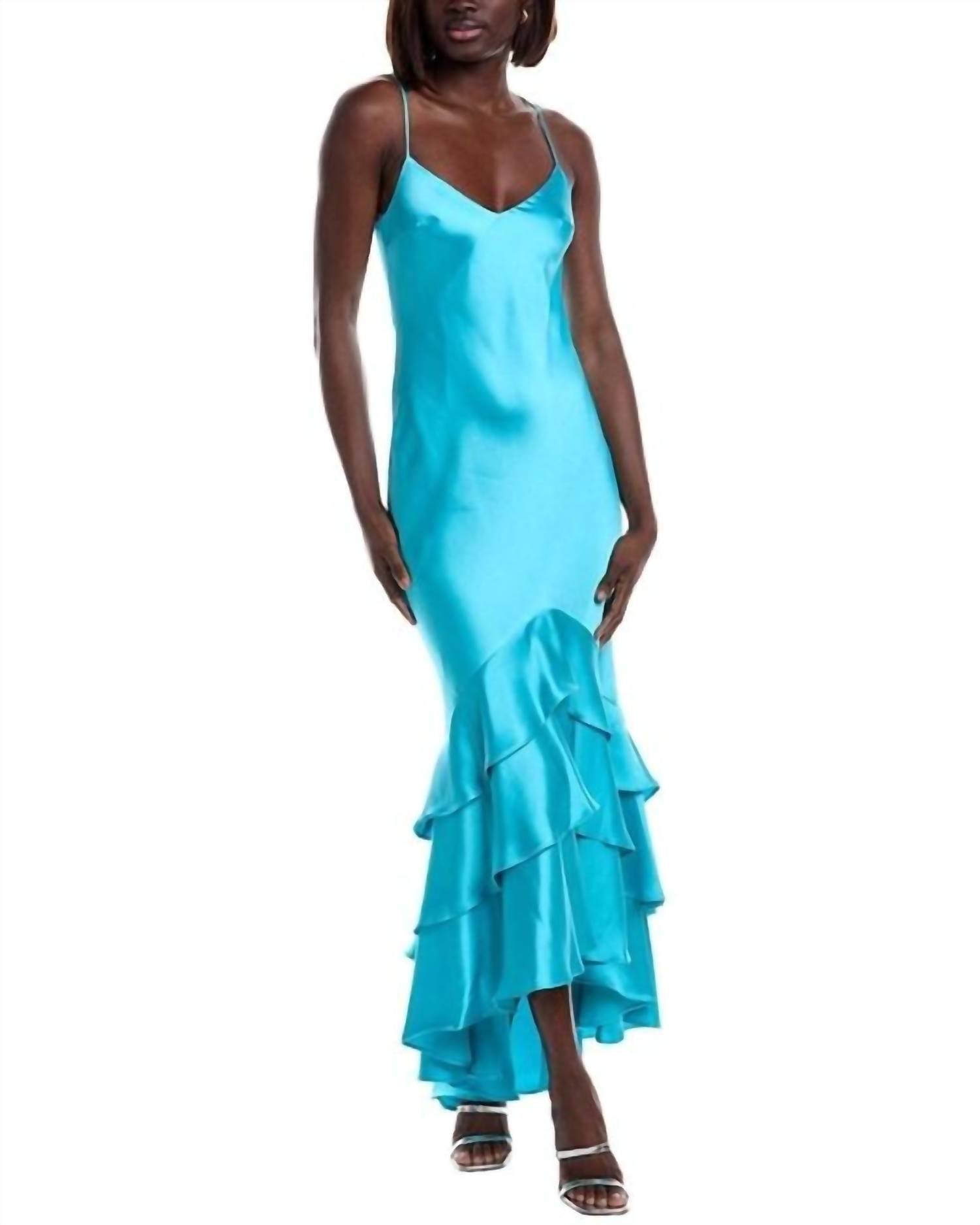 Женское атласное платье миди Lenora ярко-голубого цвета Ml Monique Lhuillier, Bright Aqua
Женское атласное платье миди Lenora ярко-голубого цвета Ml Monique Lhuillier, Bright Aqua