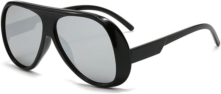 Модные большие мужские солнцезащитные очки в стиле ретро с градиентным зеркальным покрытием и защитой от УФ-излучения UV400, женские солнцезащитные очки KTUCN, Black Silver Mirror
Модные большие мужские солнцезащитные очки в стиле ретро с градиентным зеркальным покрытием и защитой от УФ-излучения UV400, женские солнцезащитные очки KTUCN, Black Silver Mirror