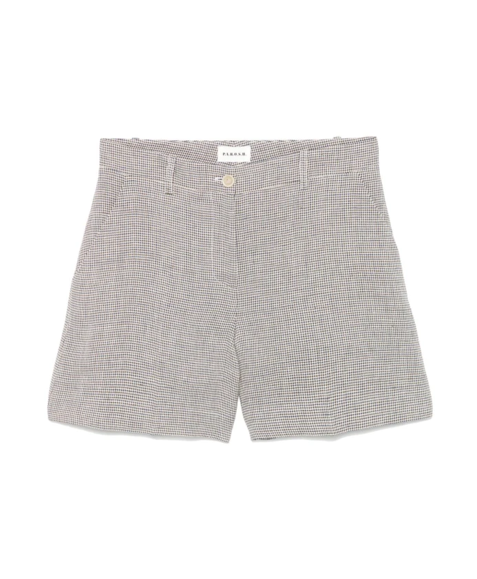 Льняные шорты в клетку бело-серого цвета P.A.R.O.S.H., серый
Льняные шорты в клетку бело-серого цвета P.A.R.O.S.H., серый