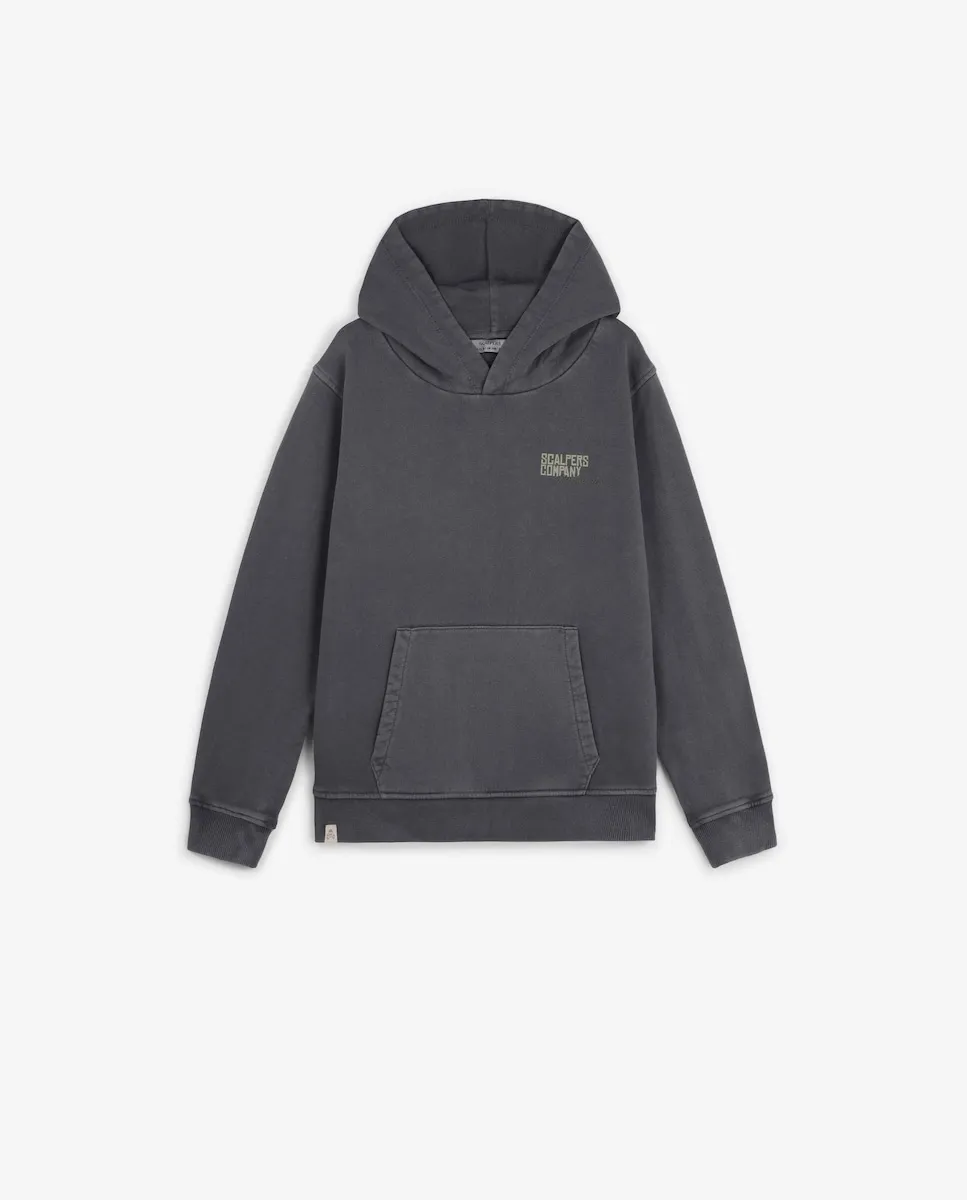 Детская толстовка с капюшоном и принтом на спине Scalpers, темно-синий
Детская толстовка с капюшоном и принтом на спине Scalpers, темно-синий