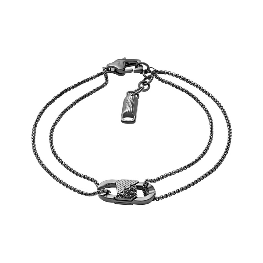 EMPORIO ARMANI Мужской черный браслет
EMPORIO ARMANI Мужской черный браслет