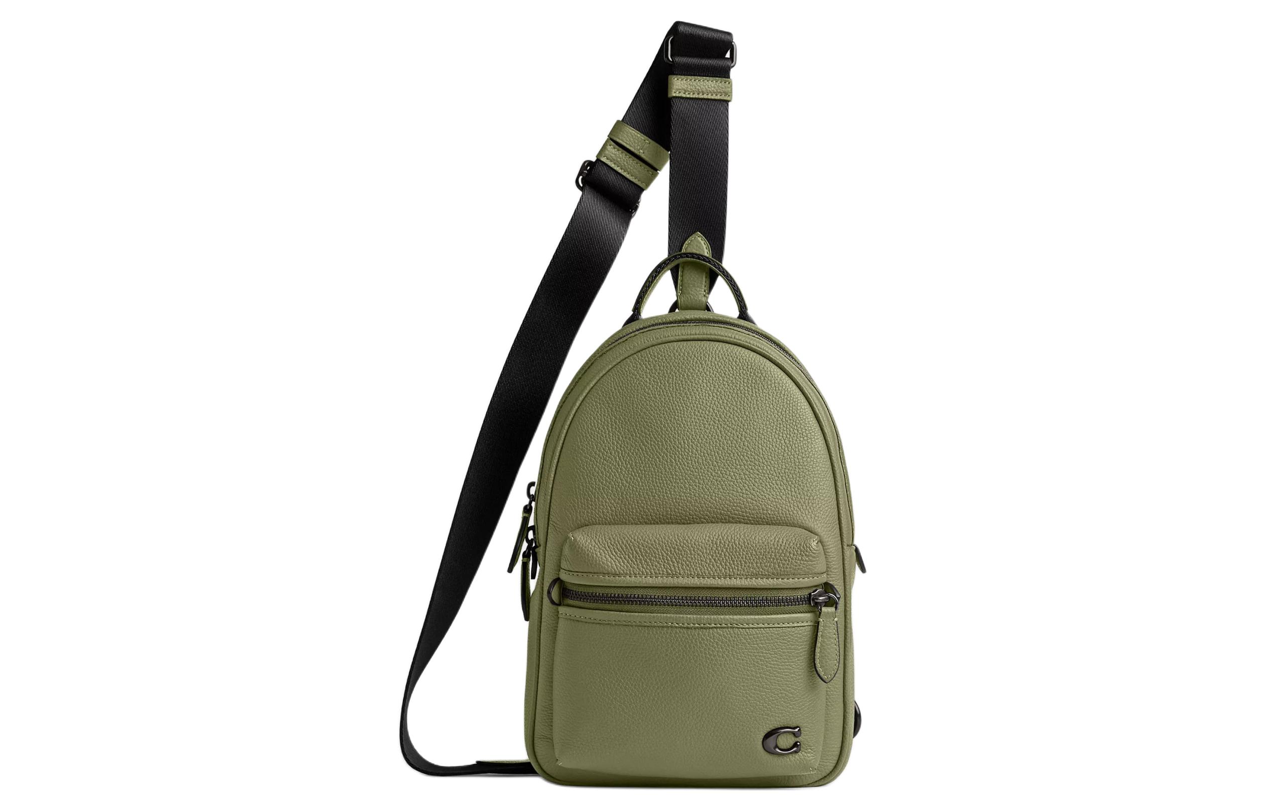 COACH Кожаный кроссбоди через плечо маленький мужской мохово-зеленый
COACH Кожаный кроссбоди через плечо маленький мужской мохово-зеленый