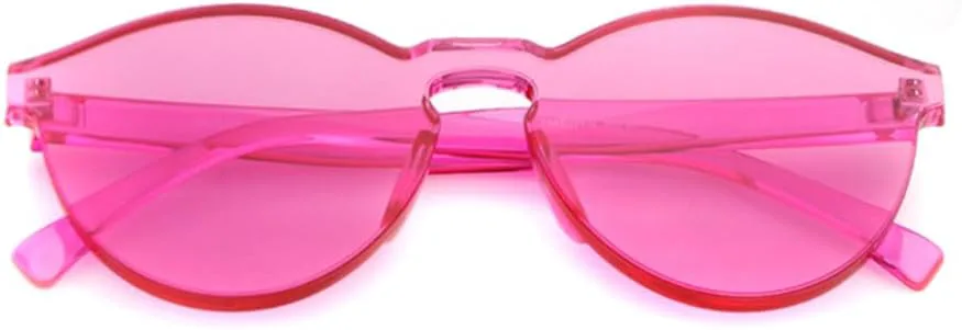 Солнцезащитные очки конфетных цветов UV400, круглые, без оправы, для женщин, для занятий спортом на открытом воздухе, вождения и езды на велосипеде FYTUP, C1
Солнцезащитные очки конфетных цветов UV400, круглые, без оправы, для женщин, для занятий спортом на открытом воздухе, вождения и езды на велосипеде FYTUP, C1