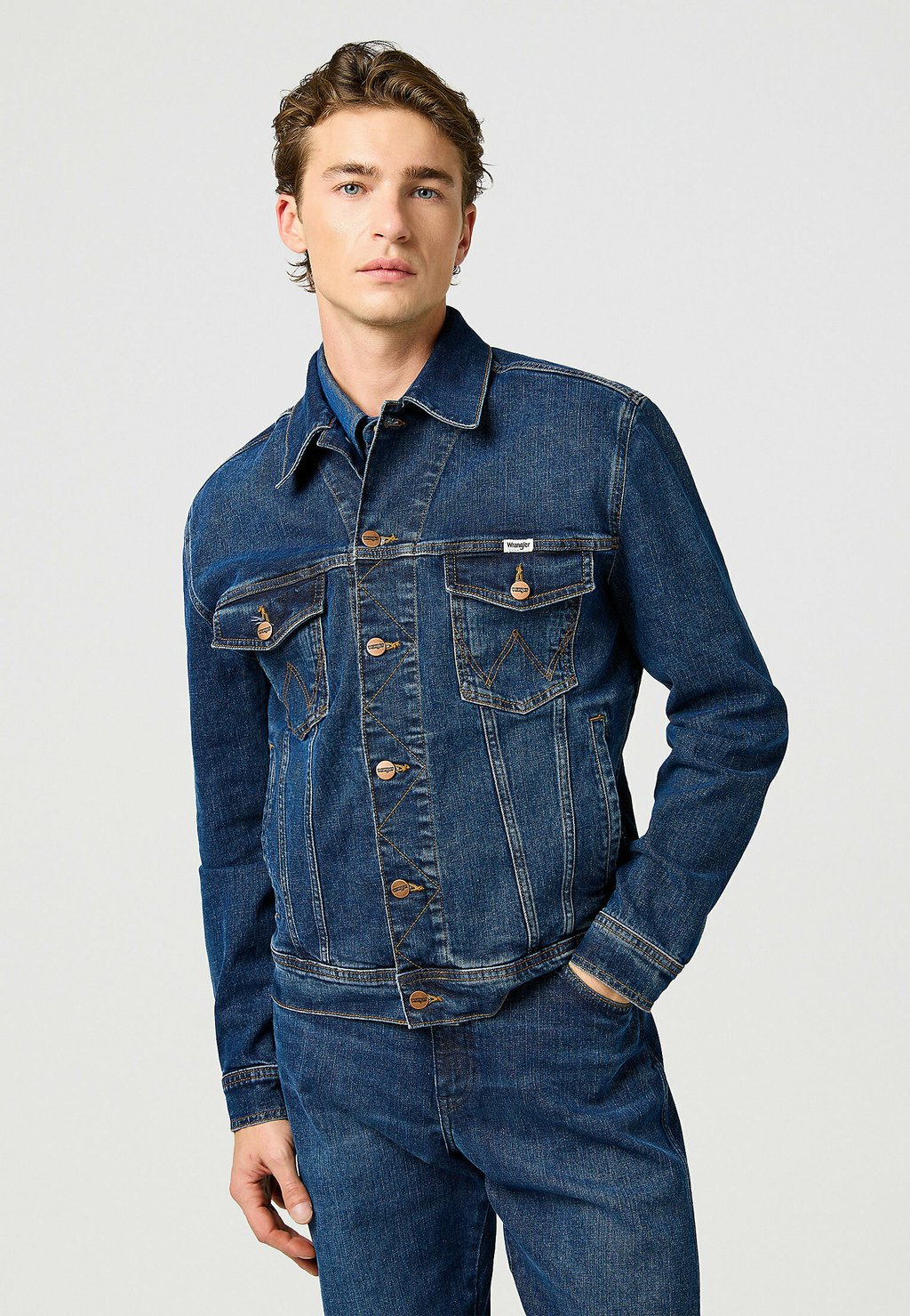 Джинсовая куртка CLASSIC Wrangler, синий 
Джинсовая куртка CLASSIC Wrangler, синий