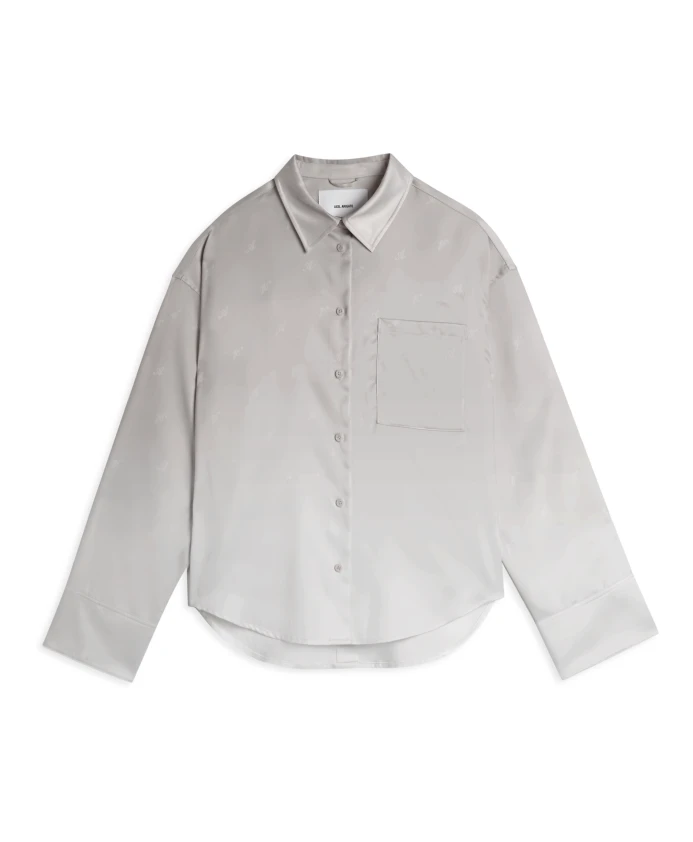 Рубашка с чернильным эффектом омбре Axel Arigato, бежевый
Рубашка с чернильным эффектом омбре Axel Arigato, бежевый