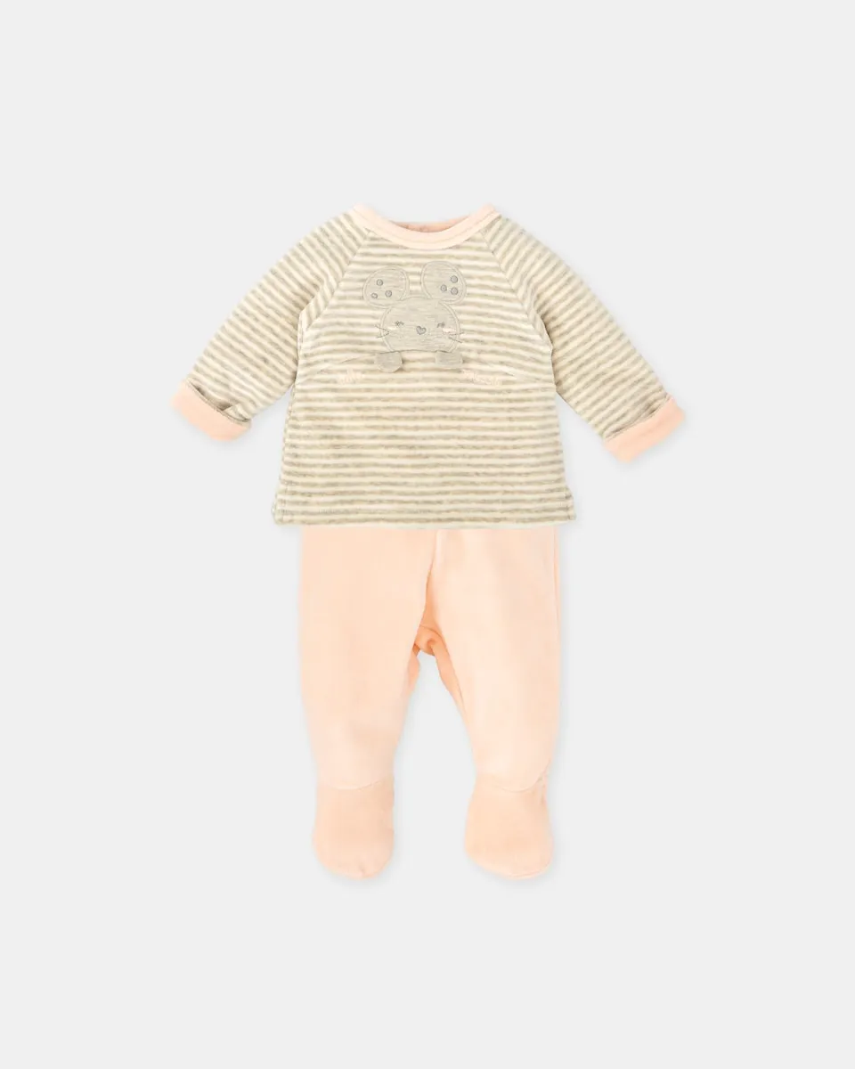 Детский комплект из двух частей с ножкой в виде мышонка и лепестка Tutto Piccolo, розовый
Детский комплект из двух частей с ножкой в виде мышонка и лепестка Tutto Piccolo, розовый