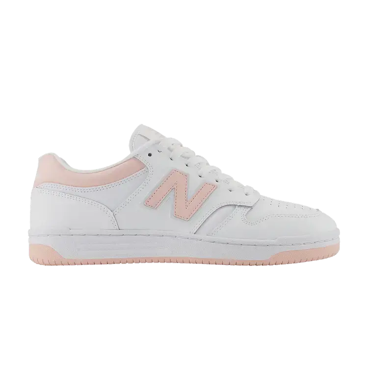 Кроссовки New Balance 480 'White Pink Haze', белый
Кроссовки New Balance 480 'White Pink Haze', белый