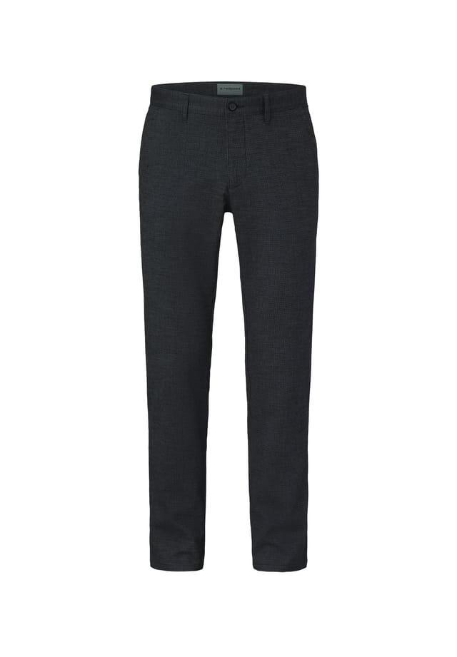 Брюки облегающего кроя из ткани со структурой яшма Redpoint, синий
Брюки облегающего кроя из ткани со структурой яшма Redpoint, синий