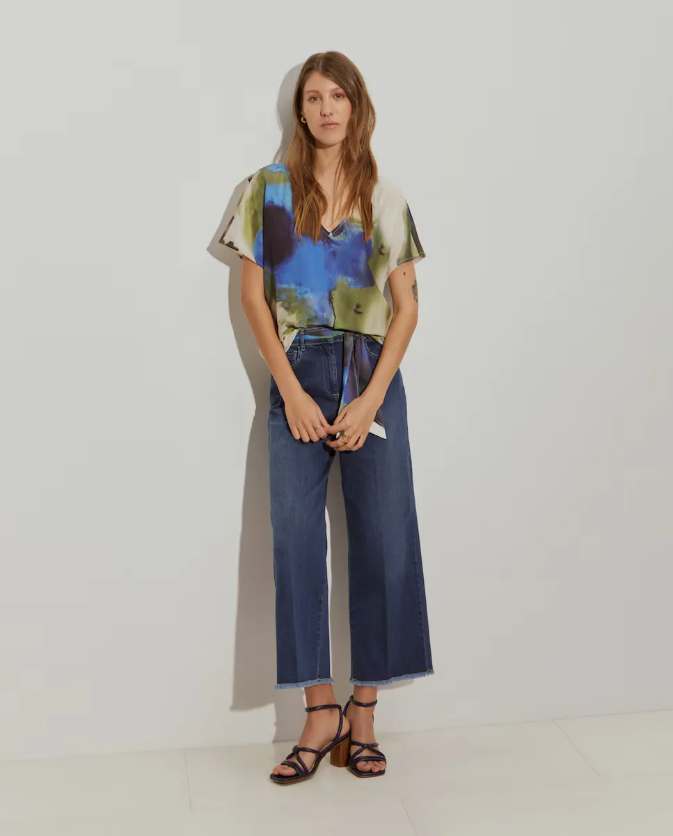 Женские джинсы прямого кроя с высокой талией и поясом Lion of Porches, синий
Женские джинсы прямого кроя с высокой талией и поясом Lion of Porches, синий