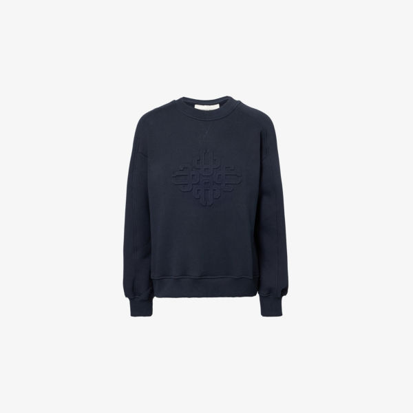 Свободная хлопковая толстовка The Couture Club с вышитым логотипом, синий
Свободная хлопковая толстовка The Couture Club с вышитым логотипом, синий