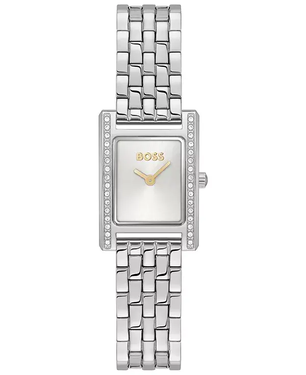 Женские часы Lucy Jewel Quartz Basic Mini из нержавеющей стали, 18,50 мм Hugo Boss, silver-tone
Женские часы Lucy Jewel Quartz Basic Mini из нержавеющей стали, 18,50 мм Hugo Boss, silver-tone