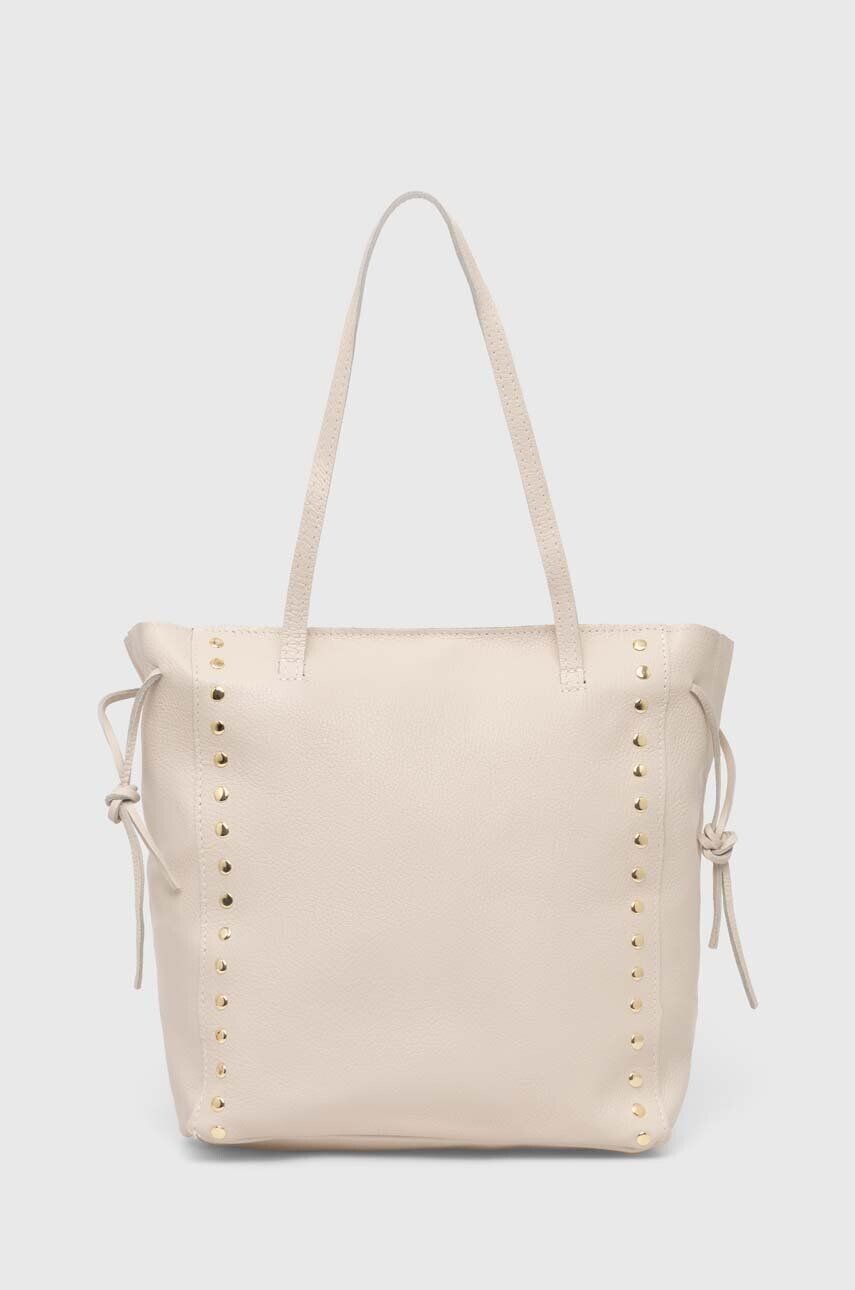 Кожаная сумка Answear Lab, бежевый
Кожаная сумка Answear Lab, бежевый