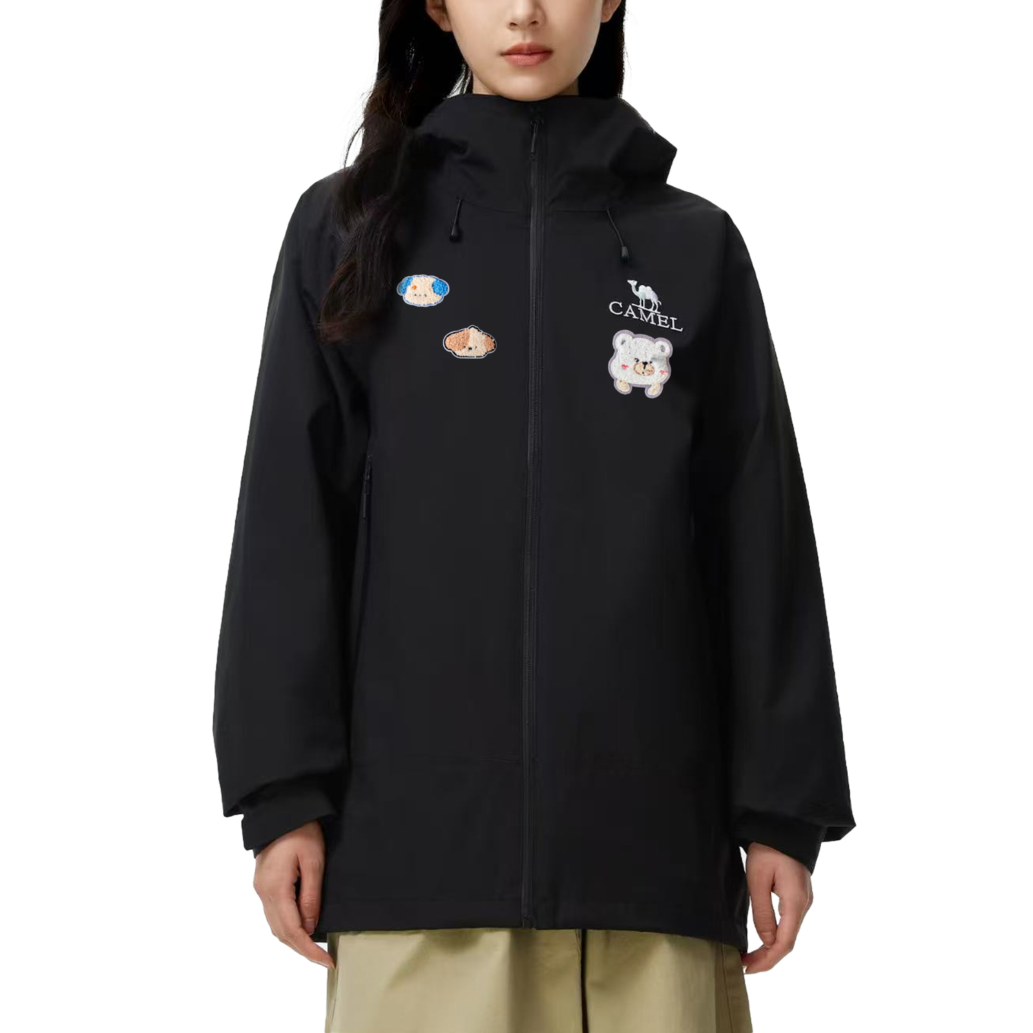 CAMEL Ветровка All weather Waterproof And Windproof To Keep Warm Unisex Black
CAMEL Ветровка All weather Waterproof And Windproof To Keep Warm Unisex Black