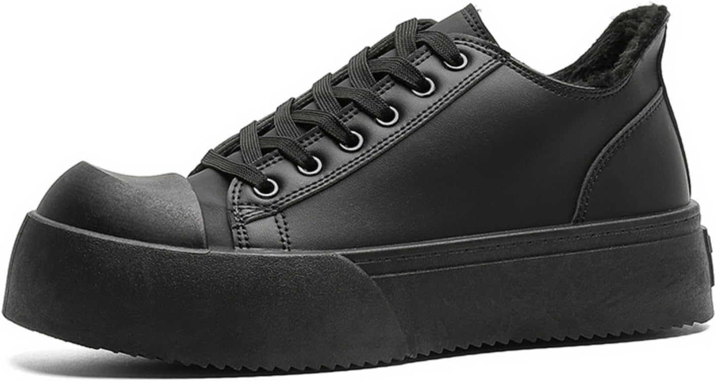 Мужские скейт-кроссовки с утолщенной подошвой и флисовой подкладкой Khwfjas, черный
Мужские скейт-кроссовки с утолщенной подошвой и флисовой подкладкой Khwfjas, черный