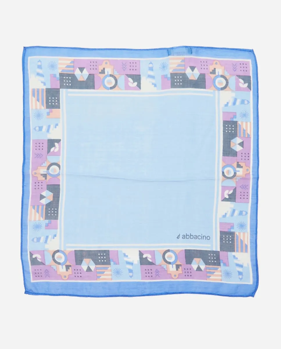 Шелковая бандана Summer Song со средиземноморским принтом синего цвета Abbacino, синий
Шелковая бандана Summer Song со средиземноморским принтом синего цвета Abbacino, синий