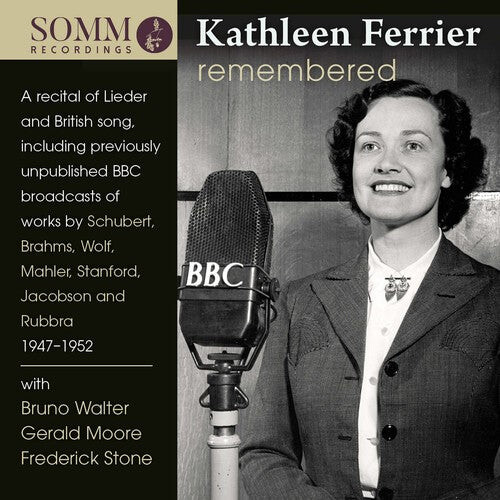CD диск Schubert / Ferrier / Walter: Kathleen Ferrier Remembered
CD диск Schubert / Ferrier / Walter: Kathleen Ferrier Remembered