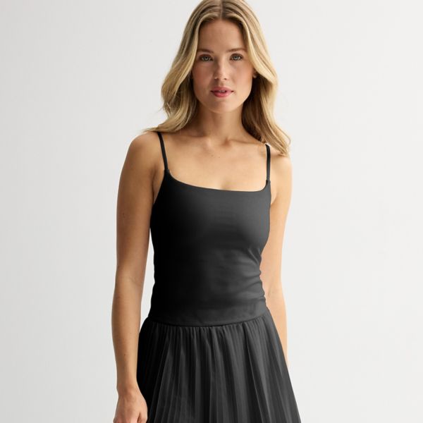 Женская майка-топ со встроенным бюстгальтером Flx, черный
Женская майка-топ со встроенным бюстгальтером Flx, черный