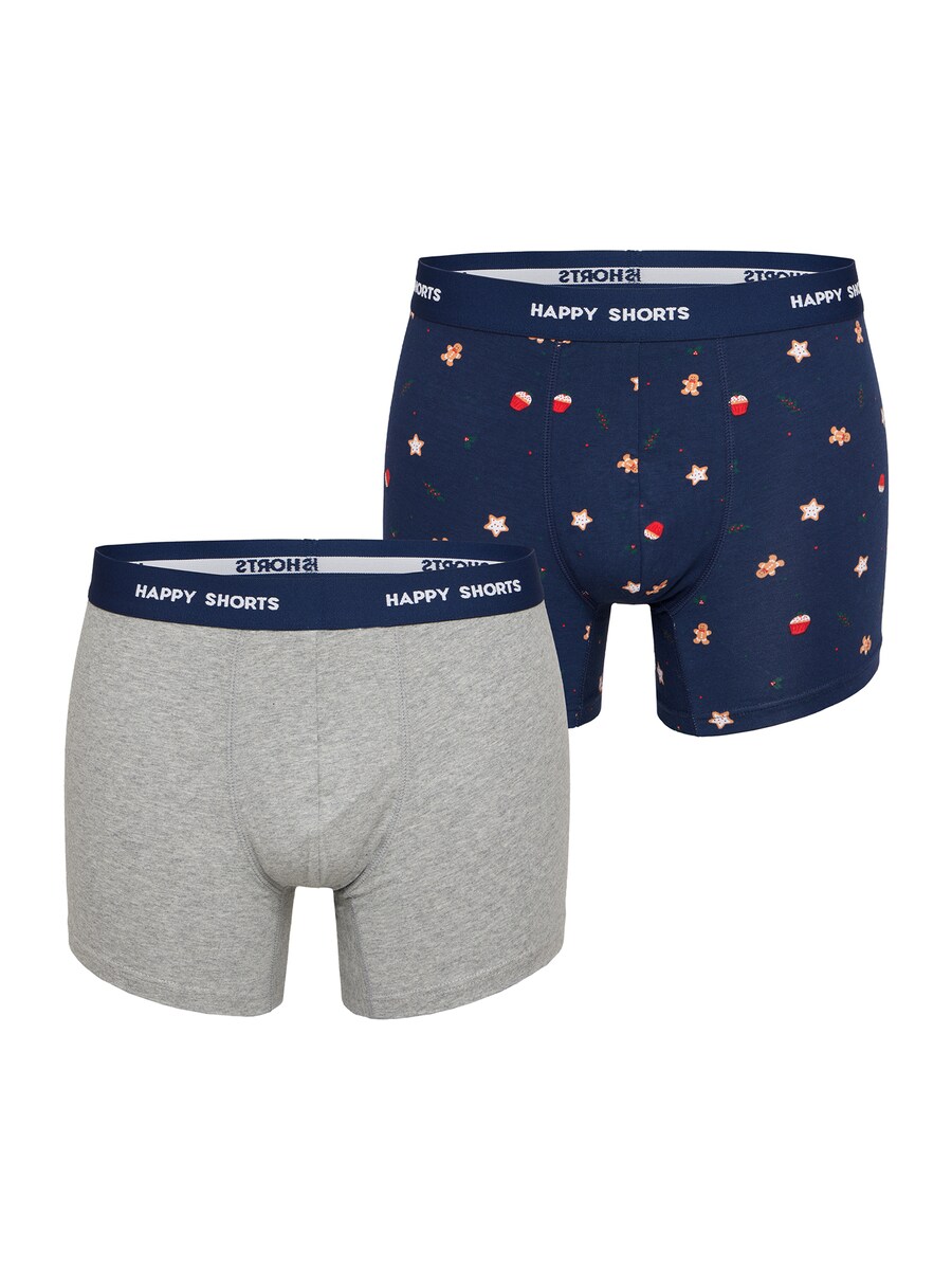 Боксерские шорты Happy Shorts XMAS, цвет marine blue/mottled grey
Боксерские шорты Happy Shorts XMAS, цвет marine blue/mottled grey