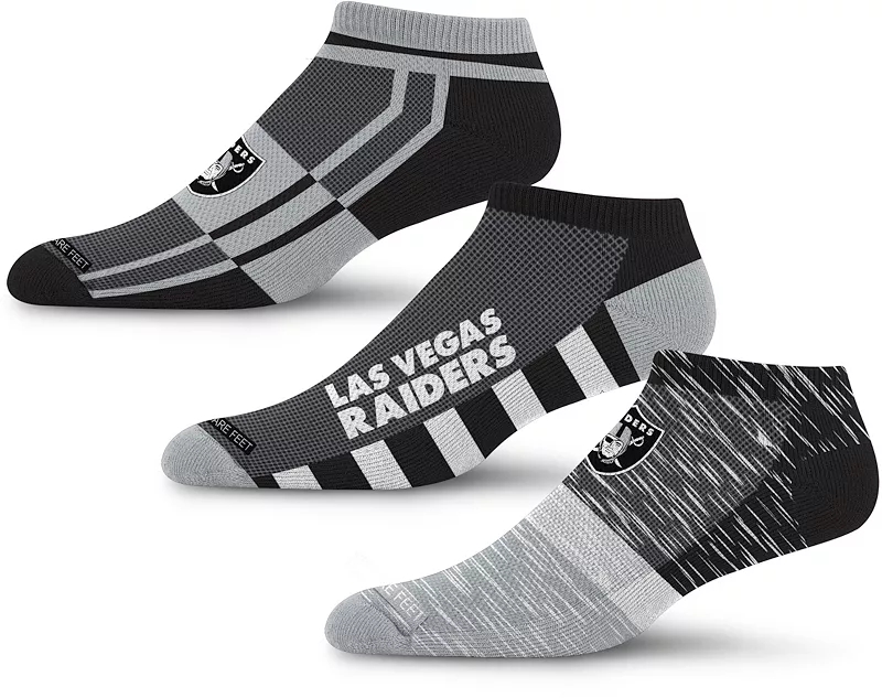 Набор из 3 носков Las Vegas Raiders Streak Strike для босых ног взрослых For Bare Feet
Набор из 3 носков Las Vegas Raiders Streak Strike для босых ног взрослых For Bare Feet