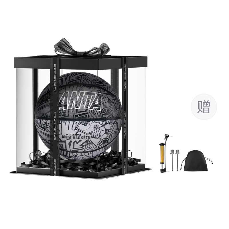 ANTA Резиновый баскетбольный мяч trendy toy all over print black размер 7.5 тренировочный соревновательный unisex
ANTA Резиновый баскетбольный мяч trendy toy all over print black размер 7.5 тренировочный соревновательный unisex