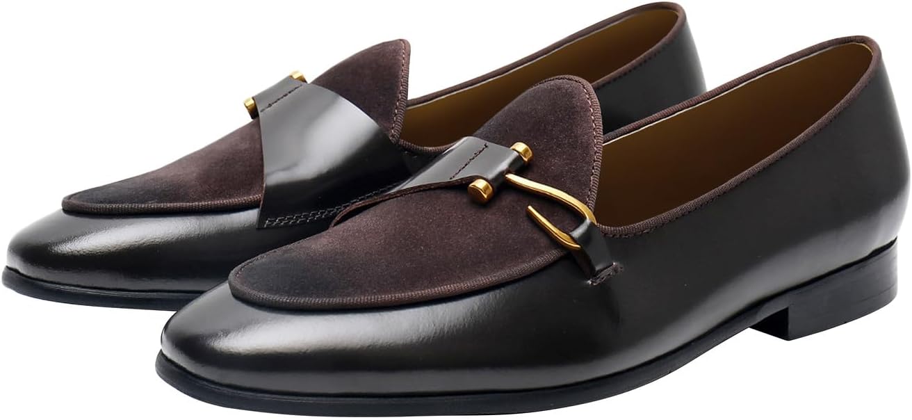 Мужские премиальные кожаные лоферы Santimon, верх из черной коровьей кожи, удобная обувь для свадьбы и деловых мероприятий, классические туфли без шнурков
Мужские премиальные кожаные лоферы Santimon, верх из черной коровьей кожи, удобная обувь для свадьбы и деловых мероприятий, классические туфли без шнурков