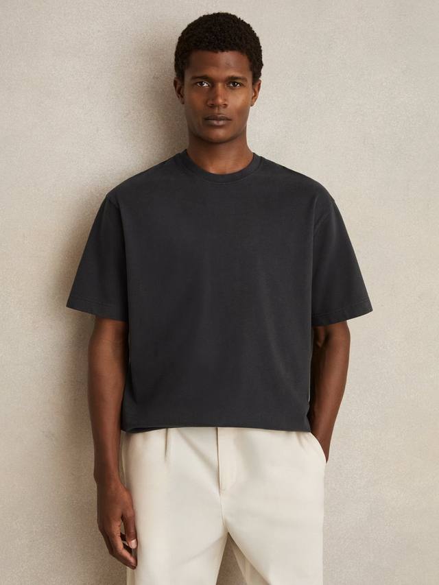 Футболка Nomo Oversized Garment Dyed Cotton Reiss, Washed Black
Футболка Nomo Oversized Garment Dyed Cotton Reiss, Washed Black