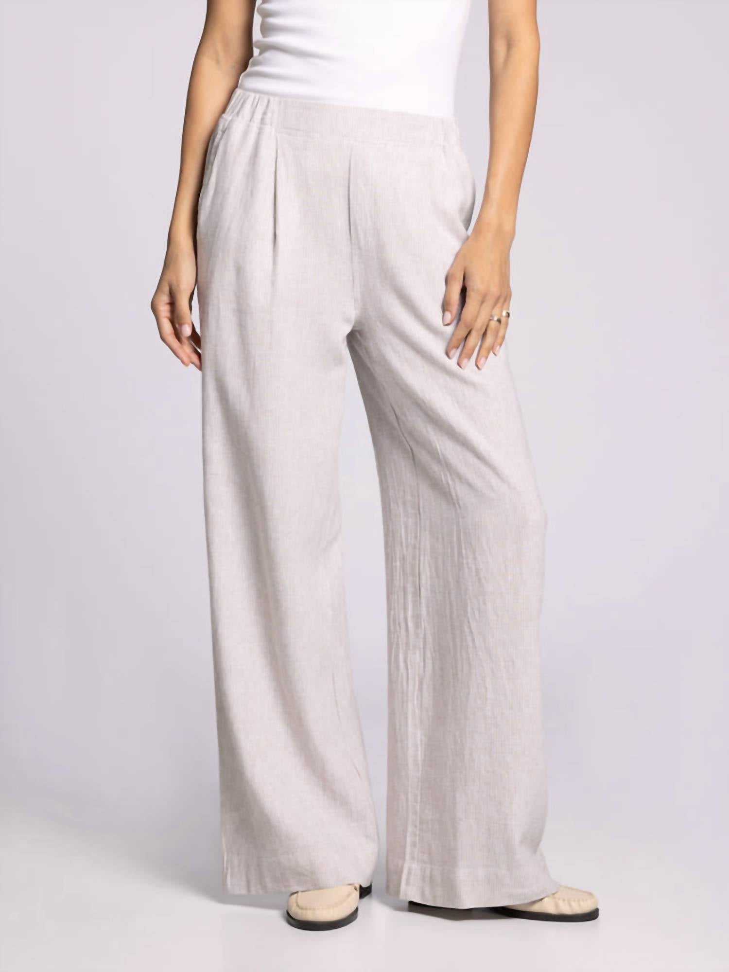 Анастасия Брюки средней высоты в белом дубе Thread & Supply 
Анастасия Брюки средней высоты в белом дубе Thread & Supply