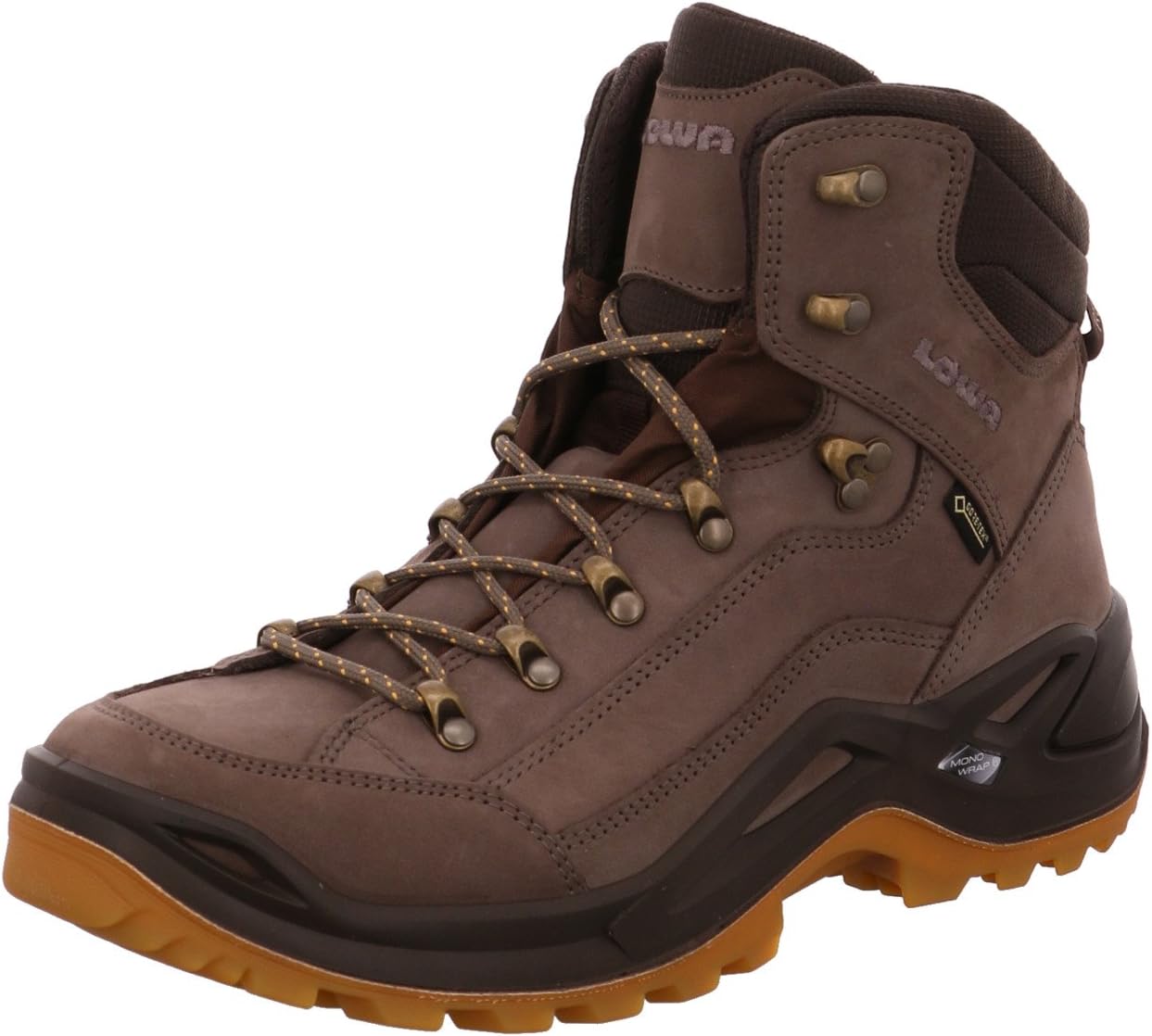 Мужские походные ботинки LOWA Renegade GTX Mid, темно-коричневый
Мужские походные ботинки LOWA Renegade GTX Mid, темно-коричневый