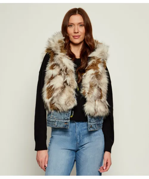 Жилет-Кролик Regular fit Desigual, бежевый
Жилет-Кролик Regular fit Desigual, бежевый