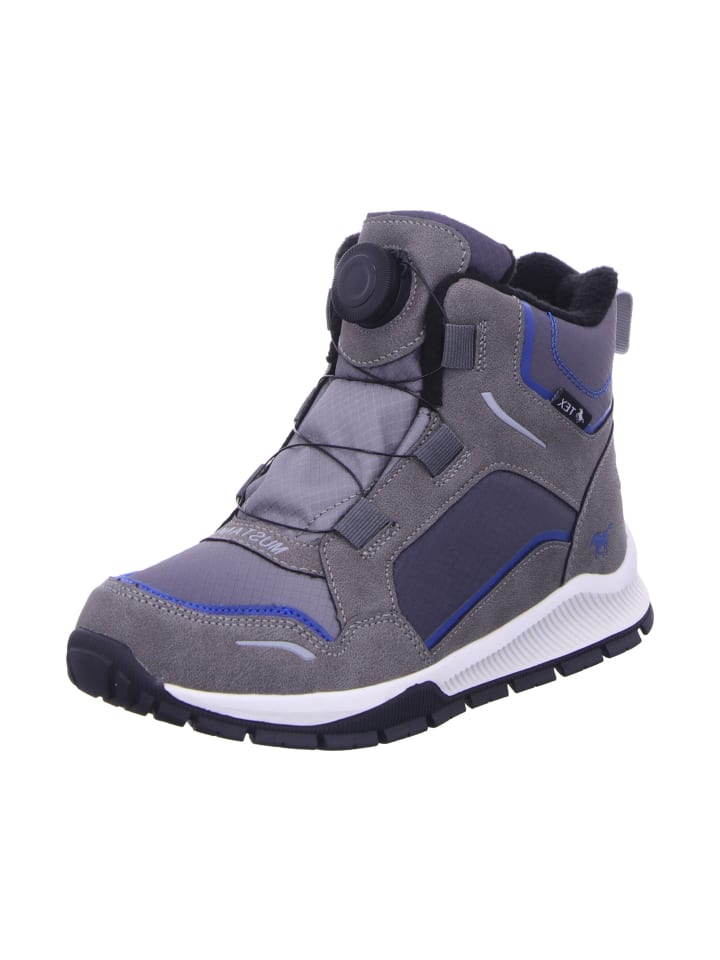 Зимние ботильоны темно-серого цвета MUSTANG SHOES
Зимние ботильоны темно-серого цвета MUSTANG SHOES