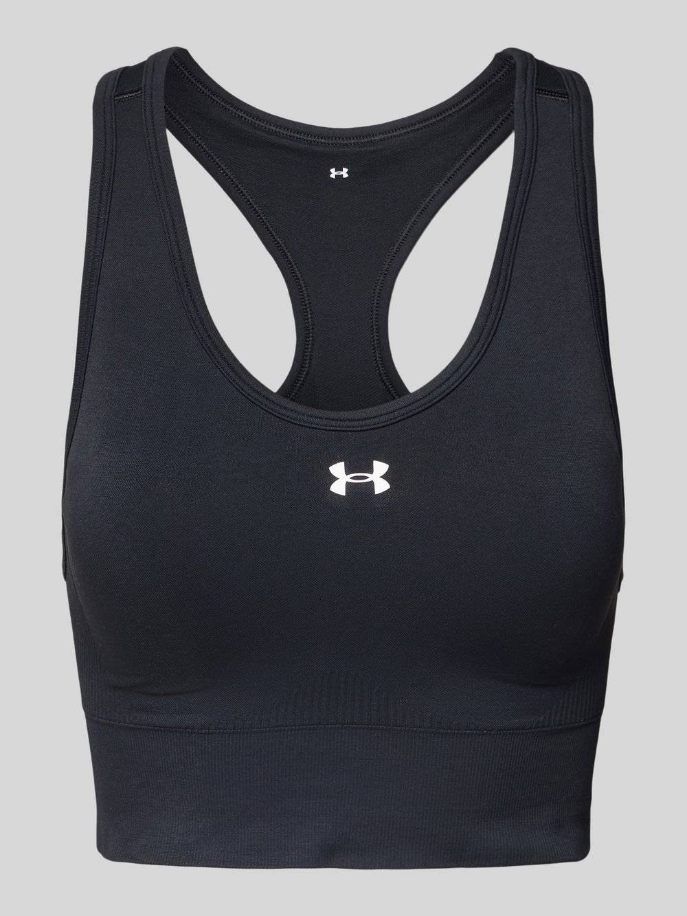 Спортивный бюстгальтер с этикеткой, модель «Vanish Seamless» Under Armour, черный
Спортивный бюстгальтер с этикеткой, модель «Vanish Seamless» Under Armour, черный
