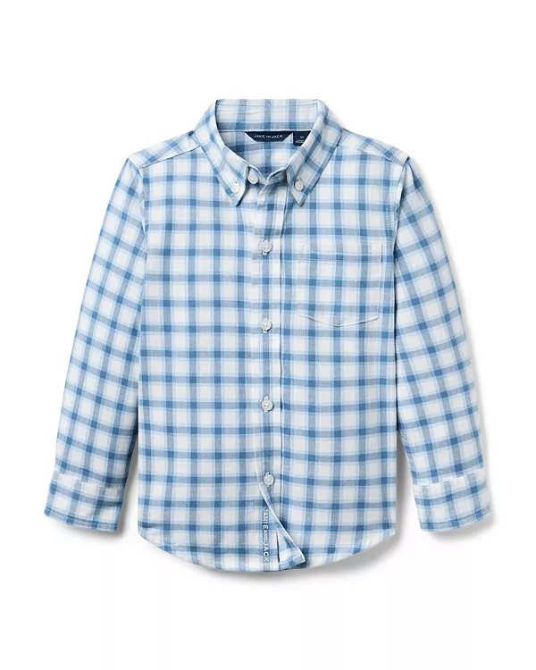 Детская клетчатая фланелевая рубашка - для малышей, детей постарше. Janie And Jack, синий
Детская клетчатая фланелевая рубашка - для малышей, детей постарше. Janie And Jack, синий