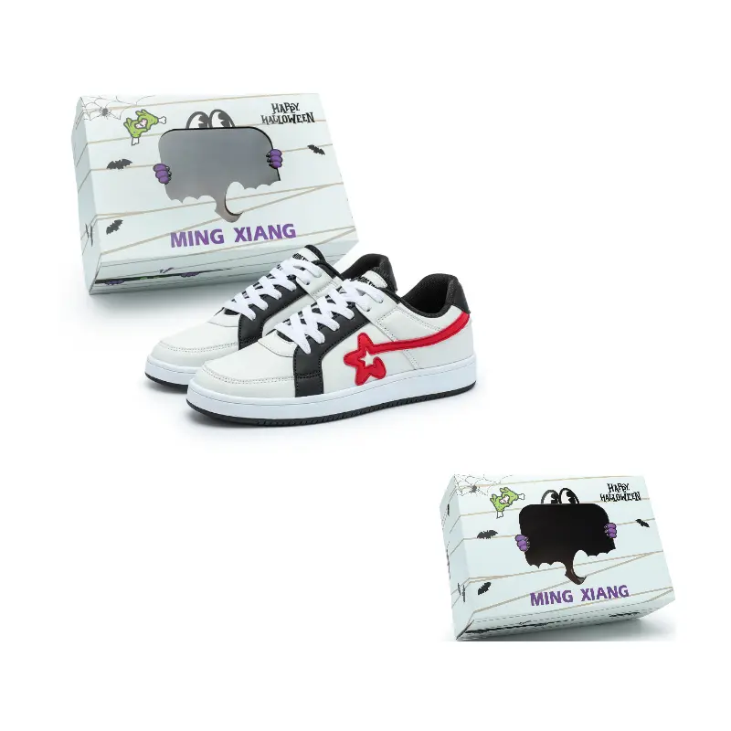 Singing Антискользящие износостойкие низкие скейтерские кроссовки унисекс белый черный красный (в коробке), цвет White Black Red (Box Included)
Singing Антискользящие износостойкие низкие скейтерские кроссовки унисекс белый черный красный (в коробке), цвет White Black Red (Box Included)