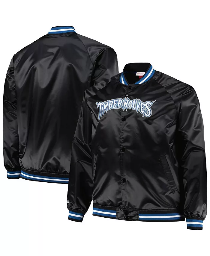 Мужская черная куртка Minnesota Timberwolves Big and Tall Hardwood Classics Wordmark на молнии с рукавом реглан из сатина Mitchell & Ness
Мужская черная куртка Minnesota Timberwolves Big and Tall Hardwood Classics Wordmark на молнии с рукавом реглан из сатина Mitchell & Ness