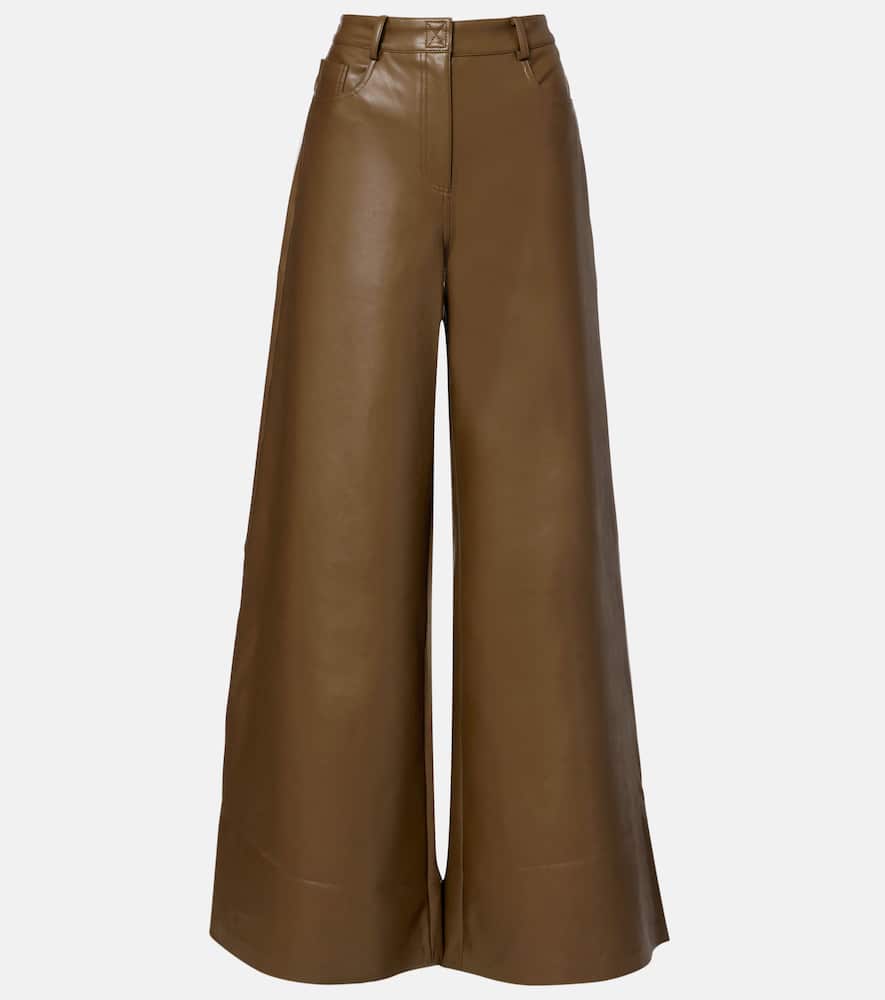 Широкие брюки с высокой талией Elephant Norma Kamali, Bark
Широкие брюки с высокой талией Elephant Norma Kamali, Bark