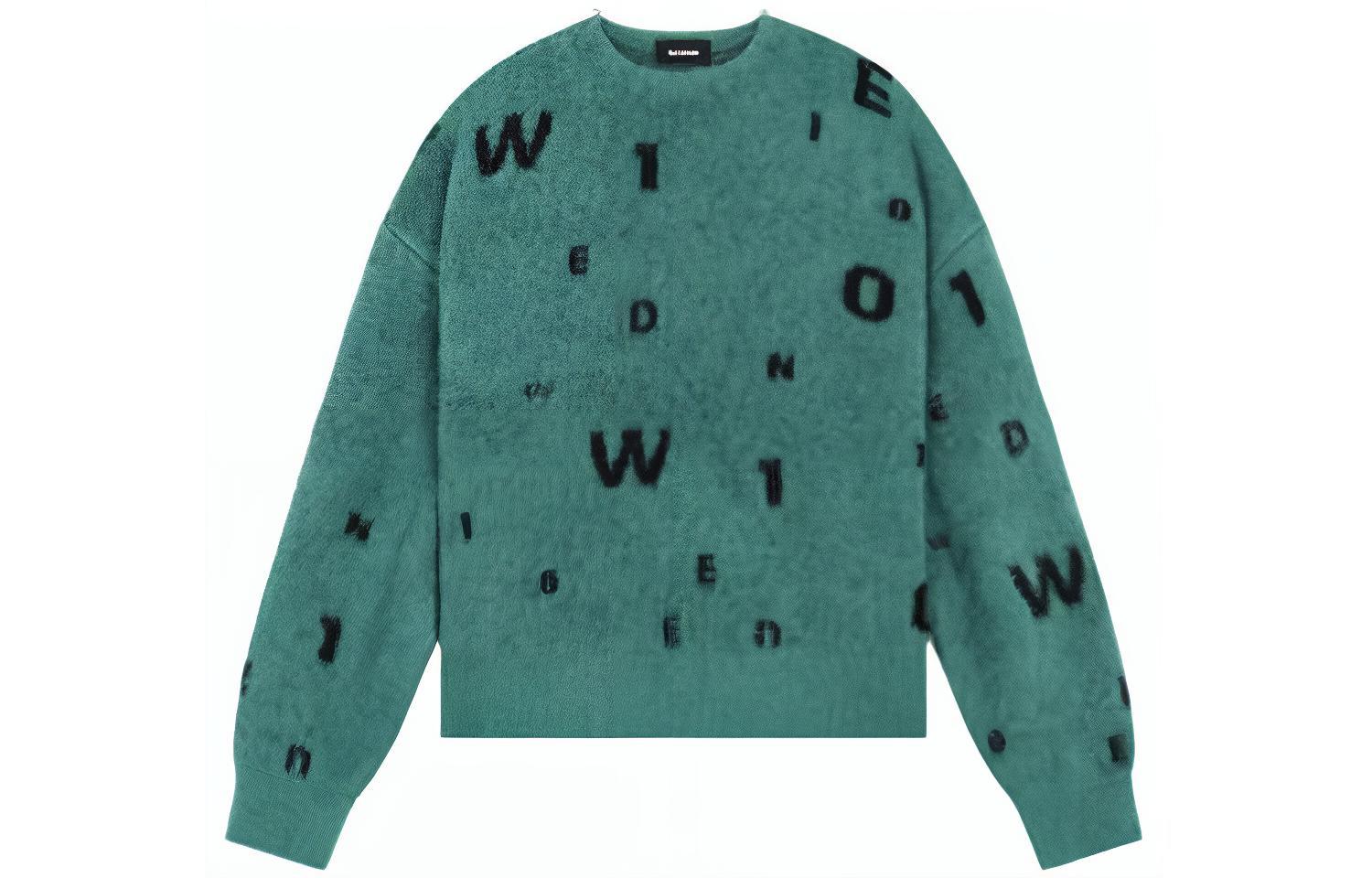 Свитер унисекс зеленый WE11DONE
Свитер унисекс зеленый WE11DONE