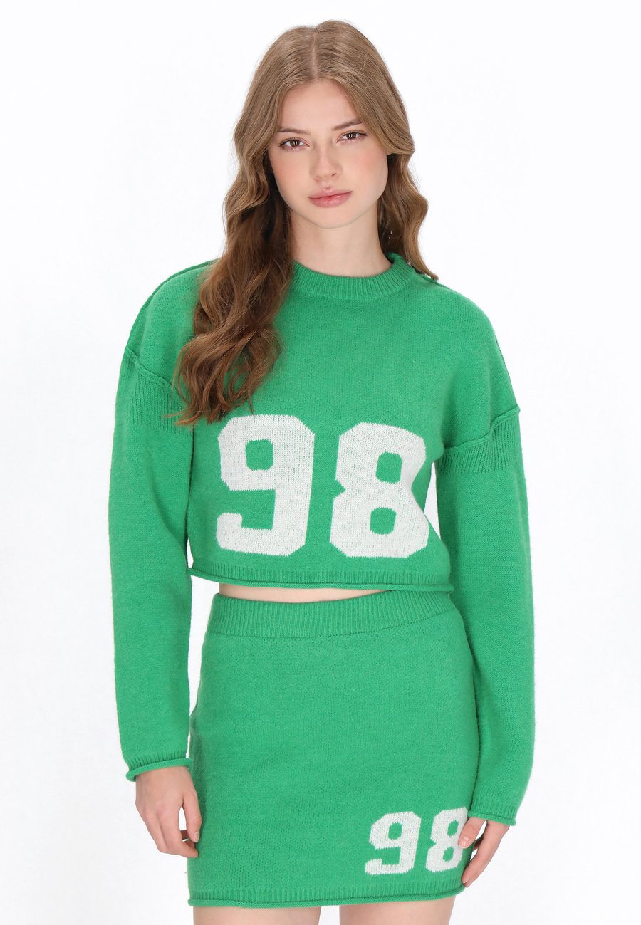 Джемпер myMo Jumper, Green White/Green
Джемпер myMo Jumper, Green White/Green