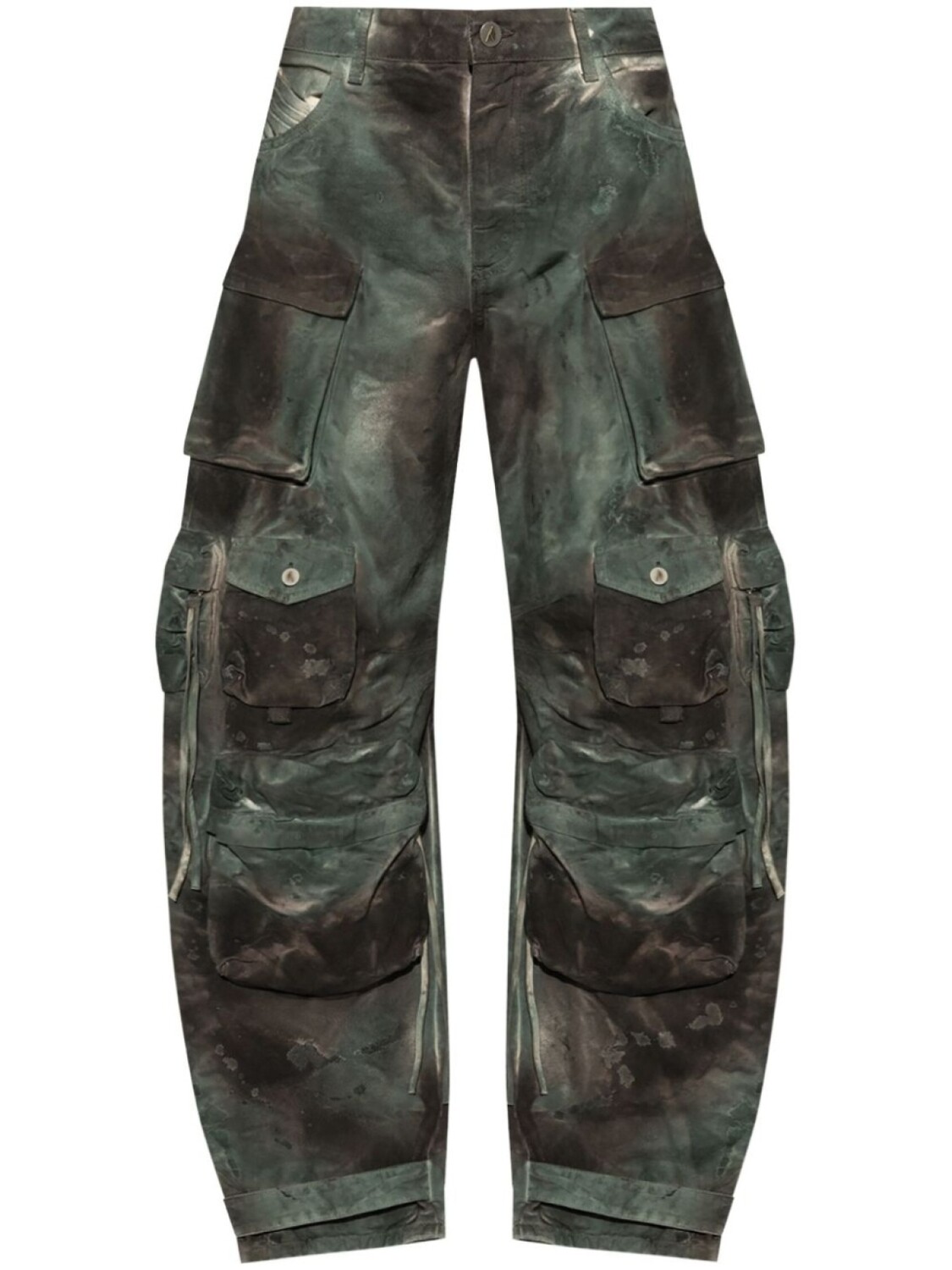 Брюки-карго с узором The Attico, зеленый
Брюки-карго с узором The Attico, зеленый